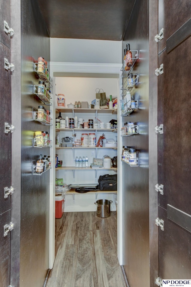 view of pantry