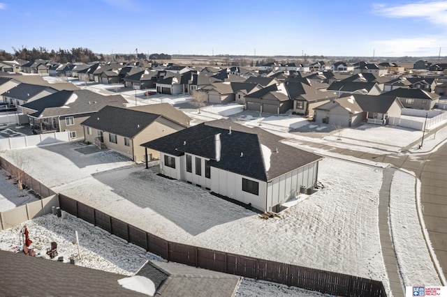 birds eye view of property featuring a residential view