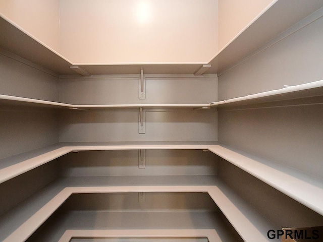 view of pantry