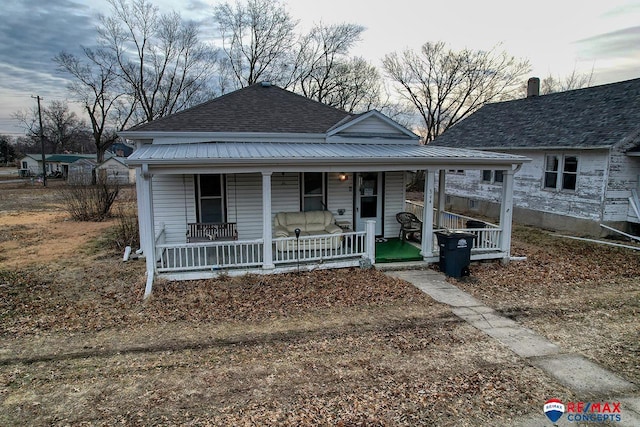 bungalow-style house featuring a porch