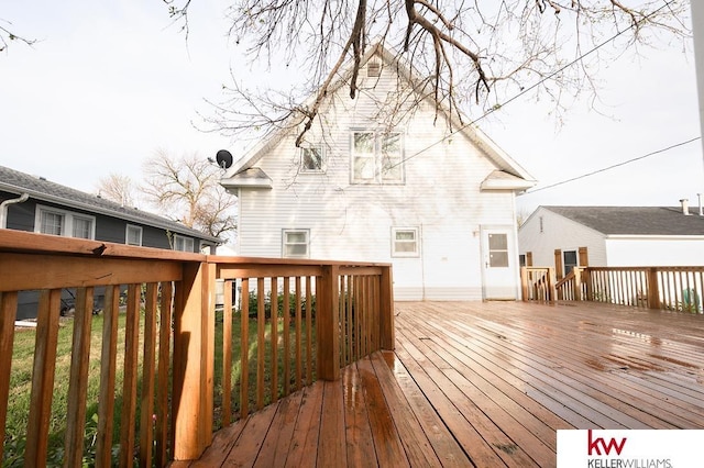 view of deck