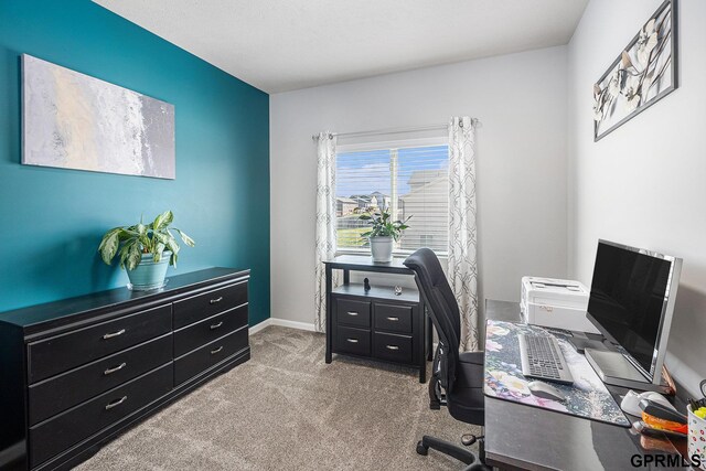 16604 Weber St, Bennington, NE 68007 - carpeted office space with baseboards