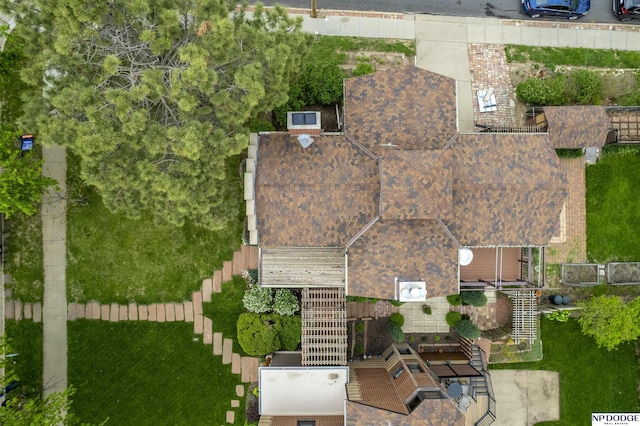 drone / aerial view