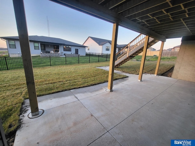 7520 Maxine Dr, Lincoln, NE 68516 - view of patio with stairs