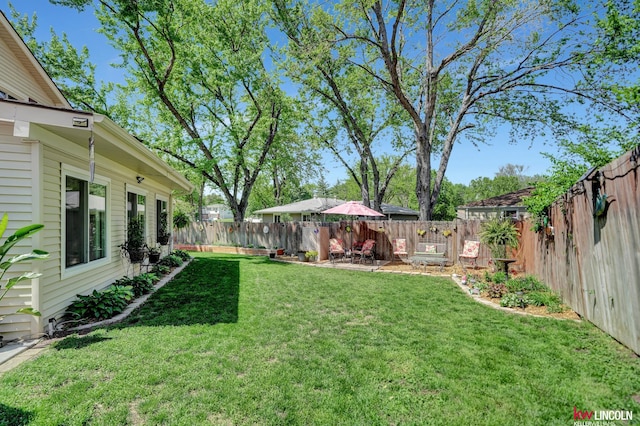 view of yard