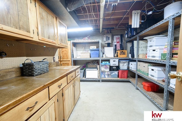 view of storage
