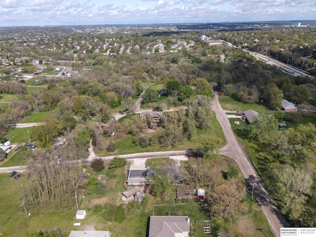 drone / aerial view