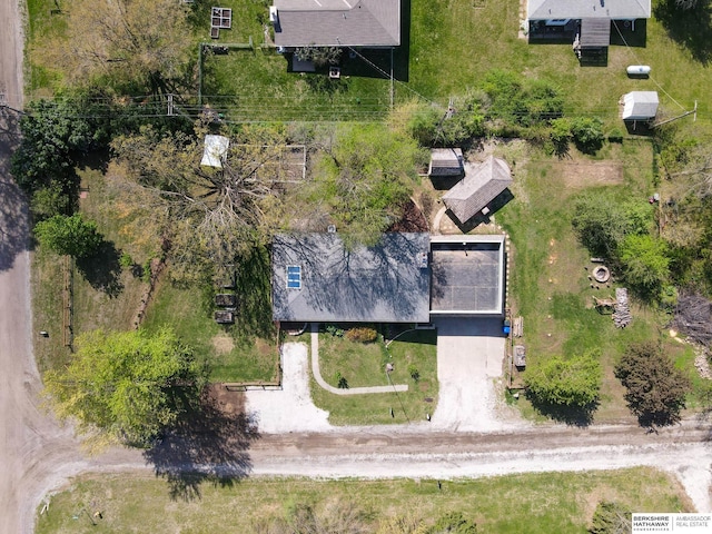 drone / aerial view