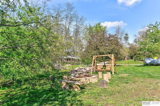 view of yard