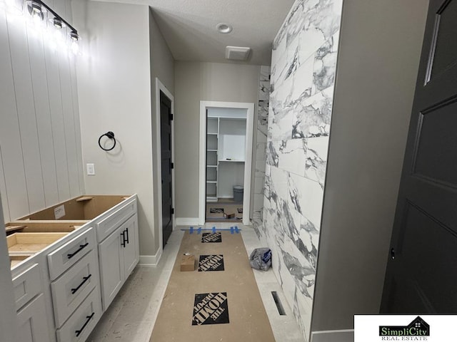 bathroom with visible vents