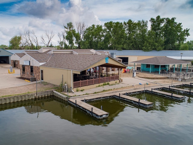 T1031 S Lake Shore Dr, Fremont, NE 68025 - dock area with a water view