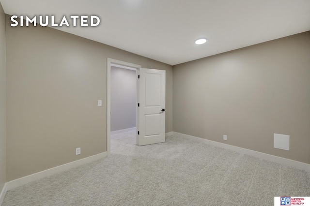 10551 Majestic Ln, Lincoln, NE 68527 - carpeted spare room with baseboards