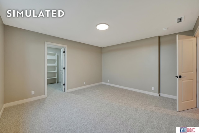 10551 Majestic Ln, Lincoln, NE 68527 - interior space featuring visible vents and baseboards