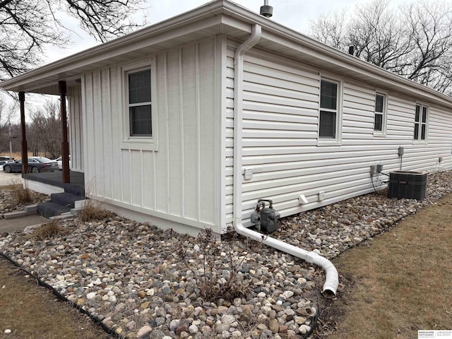 161 S Linden St, Wahoo, NE 68066 - view of property exterior with board and batten siding