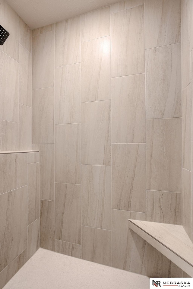 11014 N 161st St, Bennington, NE 68007 - bathroom featuring tiled shower