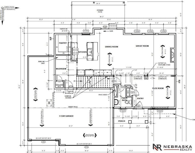 11014 N 161st St, Bennington, NE 68007 - floor plan