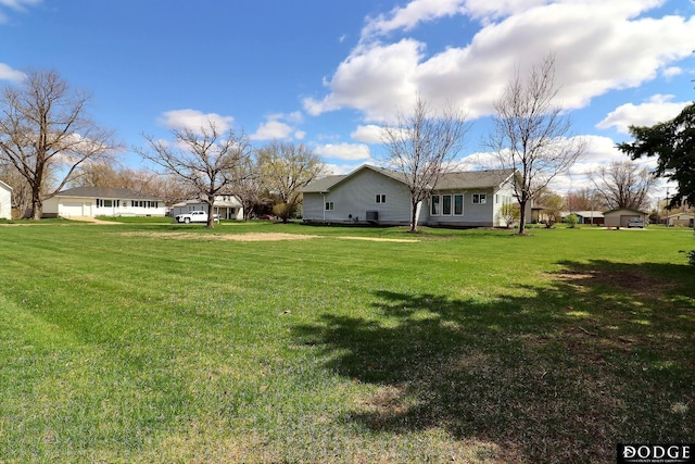view of yard