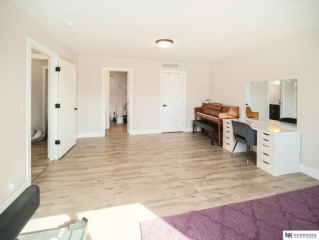 11731 N 144th St, Waverly, NE 68462 - office area featuring light wood-type flooring and baseboards