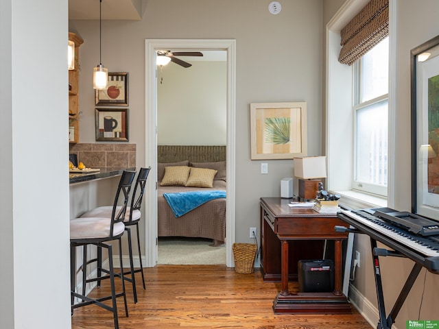 210 S 16th St Unit 901, Omaha, NE 68102 - corridor with wood finished floors and healthy amount of natural light