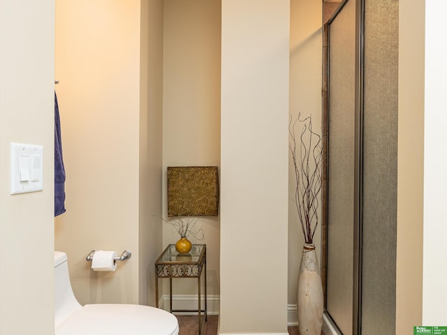 210 S 16th St Unit 901, Omaha, NE 68102 - full bathroom with toilet and a stall shower