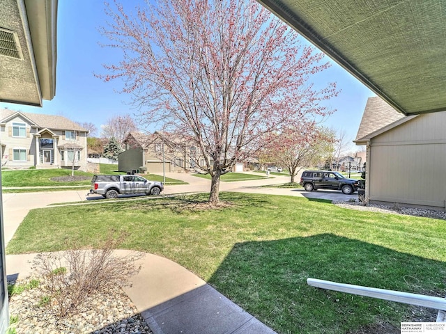 view of yard