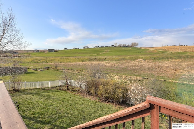 2857 Ravae Ln, Blair, NE 68008 - view of yard featuring a rural view and fence