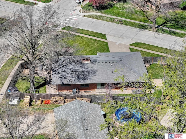 drone / aerial view