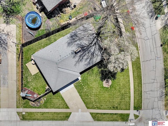 drone / aerial view