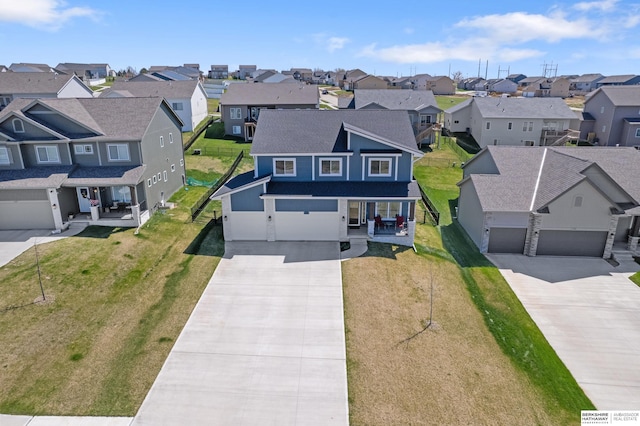 6315 N Hws Cleveland Blvd, Omaha, NE 68116 - birds eye view of property with a residential view