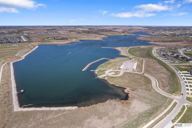 6315 N Hws Cleveland Blvd, Omaha, NE 68116 - bird's eye view featuring a water view