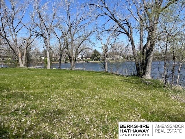 2331 W C Ct, Lincoln, NE 68522 - view of yard featuring a water view