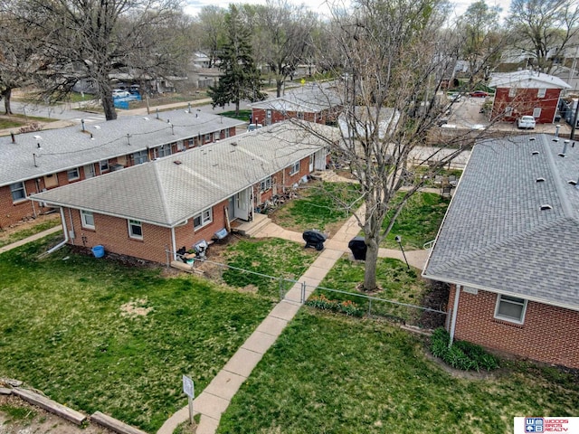 4821-31-41 Colfax Ave, Lincoln, NE 68504 - birds eye view of property