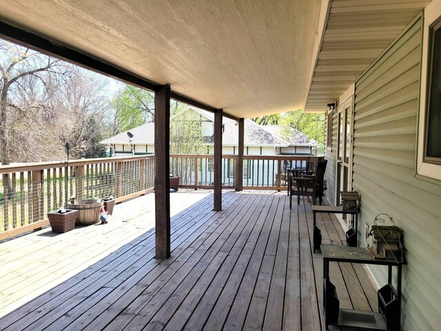 1321 Frances St, Goehner, NE 68364 - view of deck