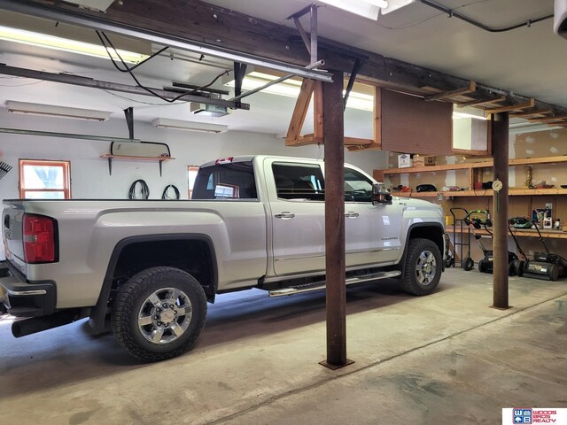 1321 Frances St, Goehner, NE 68364 - garage featuring a garage door opener