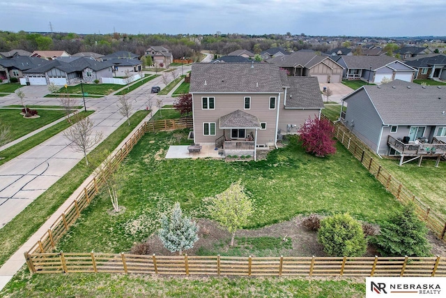 9441 Southern Sky Cir, Lincoln, NE 68505 - aerial view featuring a residential view