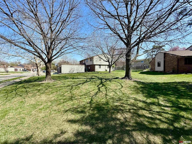 view of yard