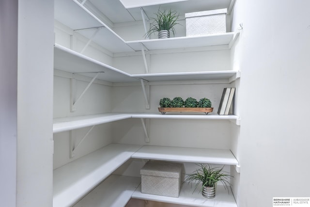 view of pantry