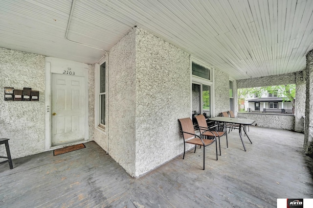 2103 A St, Lincoln, NE 68502 - view of patio / terrace featuring outdoor dining area