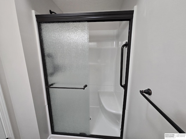 full bath with a stall shower