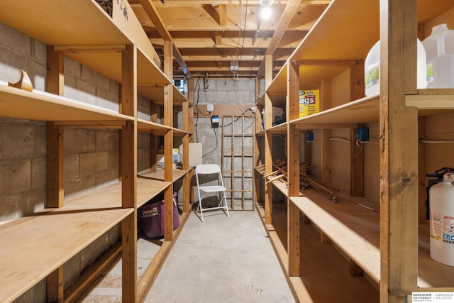 view of storage