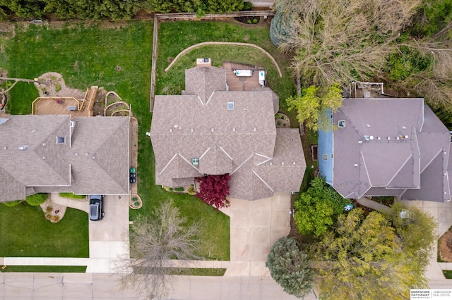 drone / aerial view