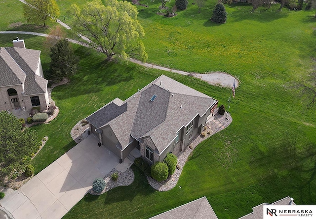 drone / aerial view