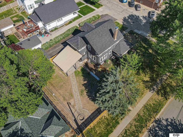 drone / aerial view
