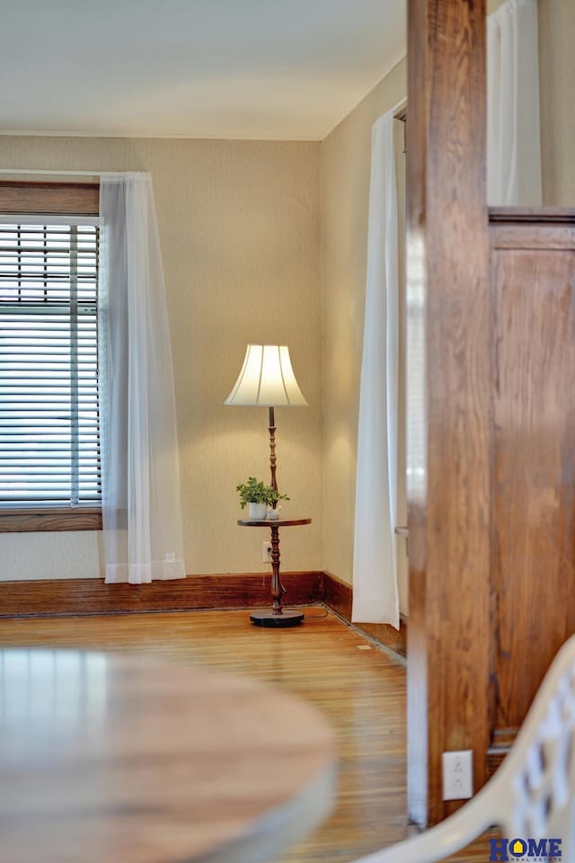 interior details with baseboards