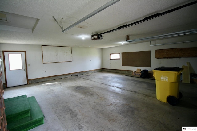 103 Francis St, Daykin, NE 68338 - garage featuring a garage door opener