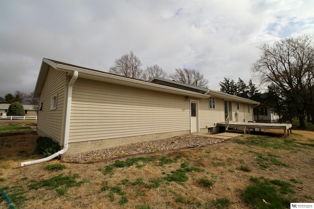 103 Francis St, Daykin, NE 68338 - view of back of property