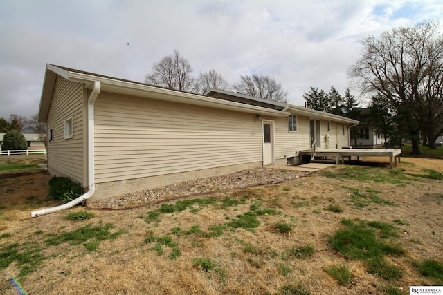 103 Francis St, Daykin, NE 68338 - view of rear view of house