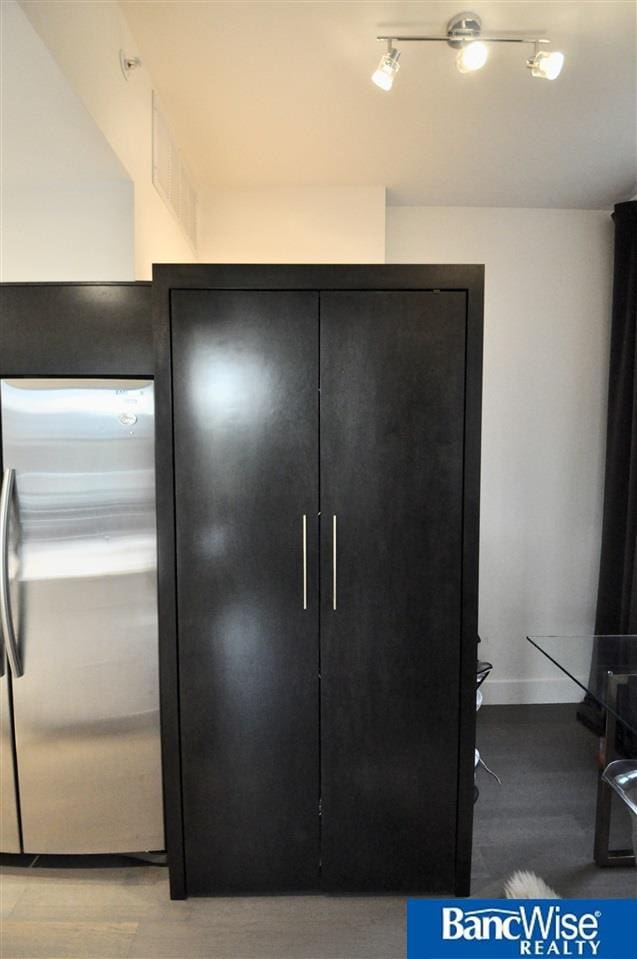 closet featuring visible vents