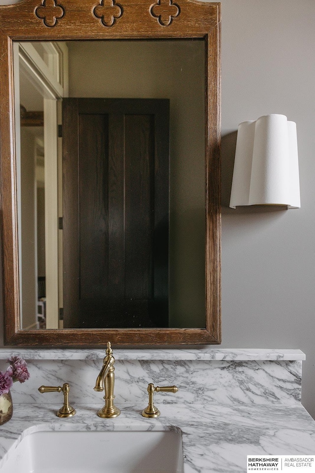 room details with a sink