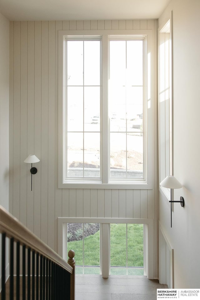 entryway with a healthy amount of sunlight